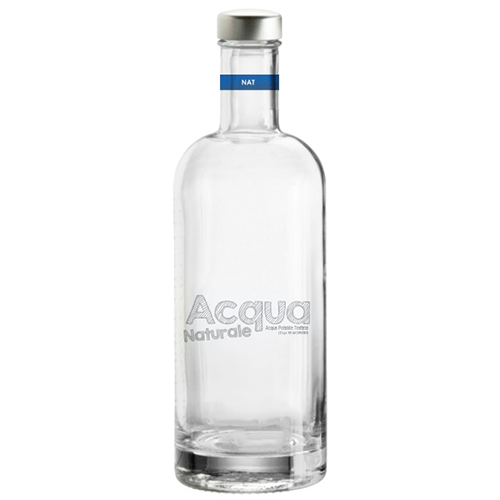 Bottiglia acqua in vetro - modello Giara - Distributori Acqua alla spina  per Bar Ristoranti